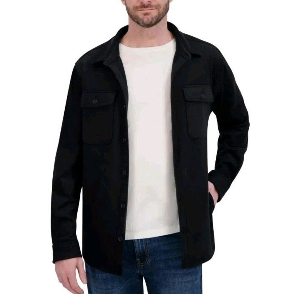 Kirkland Signature‎ Men's Shirt Jacket Black Size XL / New